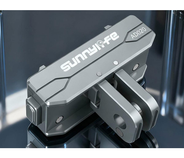 Sunnylife Magnetyczny adapter z aluminium do Insta360 X5/Ace/Ace Pro 2 - 1509401 - zdjęcie 2